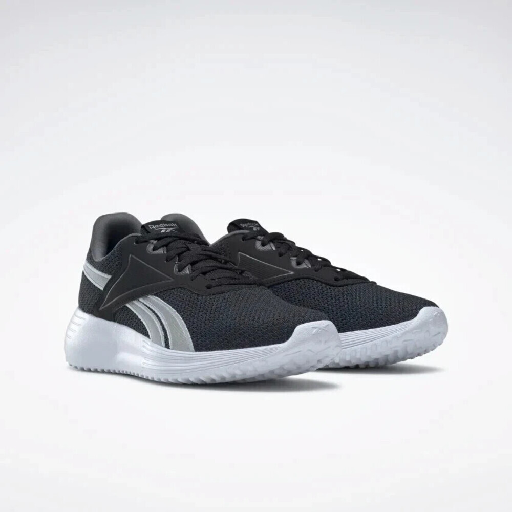 Reebok Lite 3.0 GZ0239 Sneakers Women Black Silver Low Top Running Shoes GBNC529